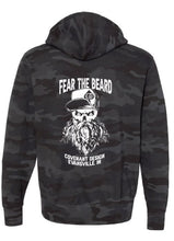 Load image into Gallery viewer, &quot;Fear the Beard&quot; Full Zip Hoodie
